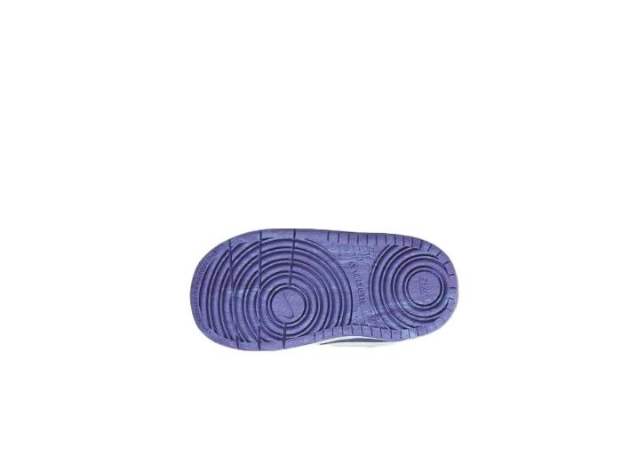 Nike Court Borough 2 Low 2 SE Kids' Low-Top Shoes in Blue and White — изображение 2