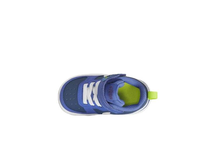Nike Court Borough 2 Low 2 SE Kids' Low-Top Shoes in Blue and White — изображение 4