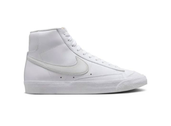 Nike Blazer '77 Sport Casual Durable Mid-Top Sneakers for Men, Pure White — изображение 6