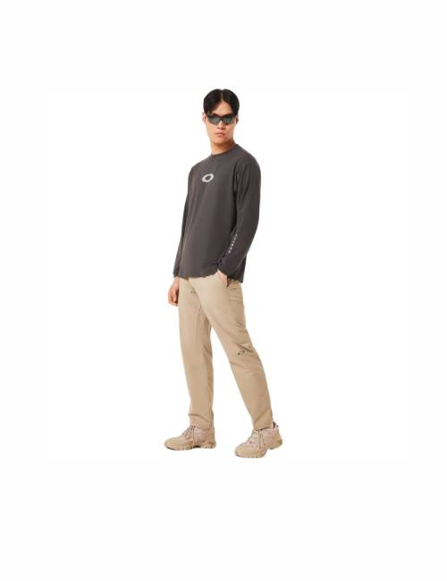 Oakley Retro Comfortable Simple Crew Neck Versatile Casual Long Sleeve T-Shirt for Men — изображение 3