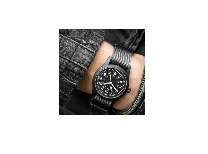 HAMILTON Khaki Field Series men's watch with a mechanical movement and 50m water resistance — изображение 2