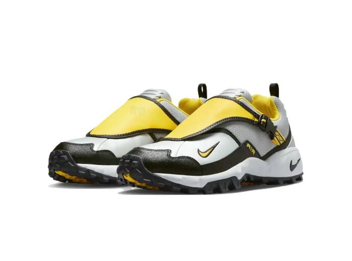 Nike ACG Phassad "Yellow Zest" Durable Low-Top Hiking Boot, Unisex, Yellow/Gray — изображение 5