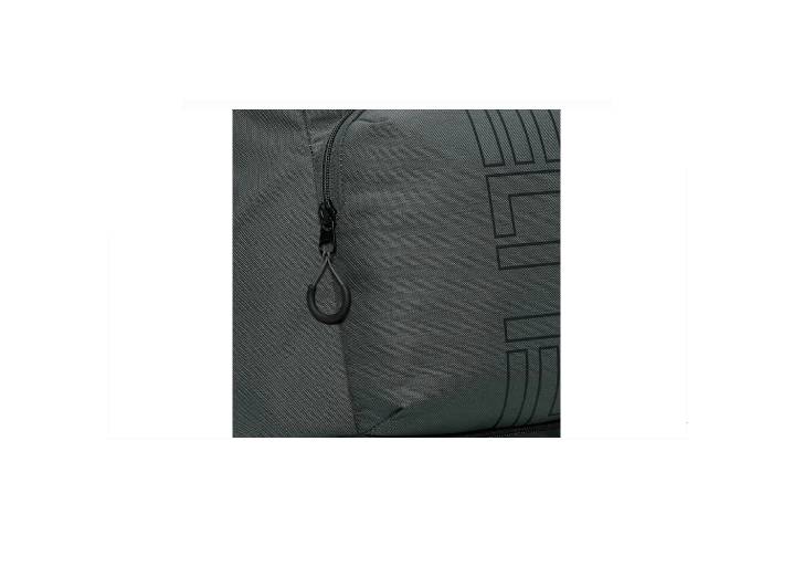 Nike Varsity 32L front logo print polyester backpack, unisex and couple style, grey. — изображение 2