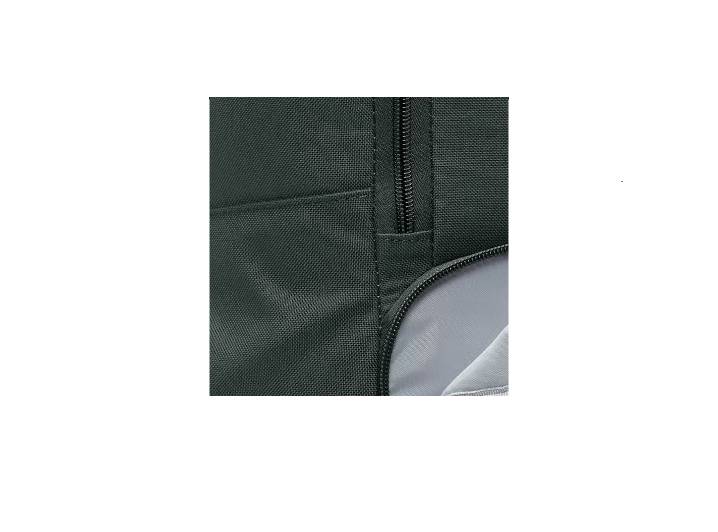 Nike Varsity 32L front logo print polyester backpack, unisex and couple style, grey. — изображение 4