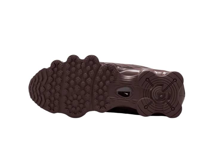 Nike Shox TL series comfortable and snug-fitting casual shoes for women, dark purple. — изображение 2