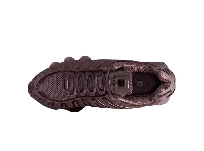Nike Shox TL series comfortable and snug-fitting casual shoes for women, dark purple. — изображение 4