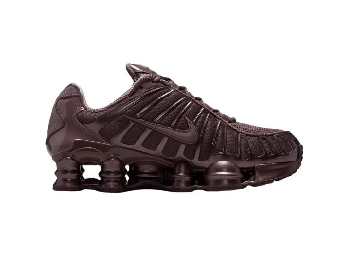Nike Shox TL series comfortable and snug-fitting casual shoes for women, dark purple. — изображение 6