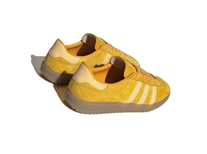 Аdidas Originals Bermuda Suede Non-slip Low-top Sneakers, Unisex, Yellow — изображение 4