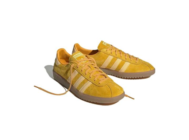 Аdidas Originals Bermuda Suede Non-slip Low-top Sneakers, Unisex, Yellow — изображение 5