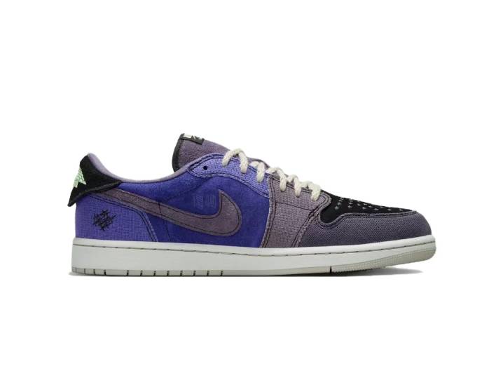 Jordan x Zion Williamson Air Jordan 1 Retro Low Voodoo Doll Colorway Collaboration Low Retro Basketball Shoes for Men — изображение 6