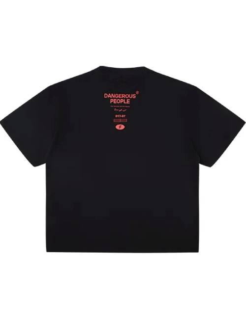 DANGEROUSPEOPLE Basic T-shirt, crew neck, short sleeves, unisex — изображение 3