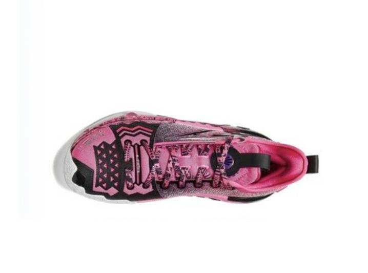 Anta Crazy 5 Pro 520 Kyrie Men's Low-Top Basketball Shoes (Pink/Black) — изображение 3