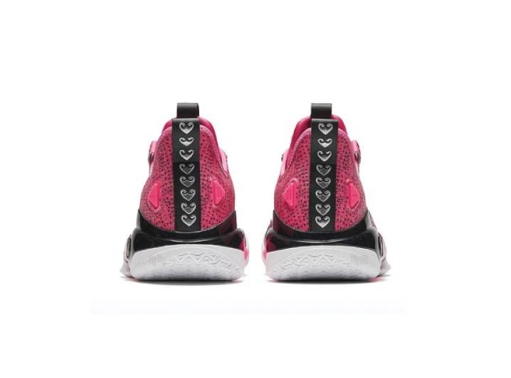 Anta Crazy 5 Pro 520 Kyrie Men's Low-Top Basketball Shoes (Pink/Black) — изображение 5