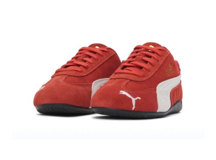PUMA Speedcat Go OG racing sneakers: low-profile unisex model in split cowhide suede. — изображение 5