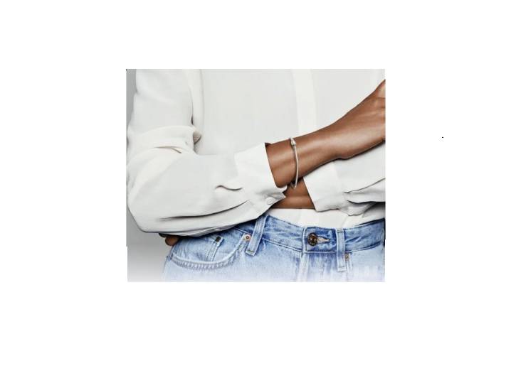 Pandora Moments bracelet with barrel clasp and snake chain, 925 sterling silver, unisex, couple style. Silver, 19cm, Brand — изображение 3