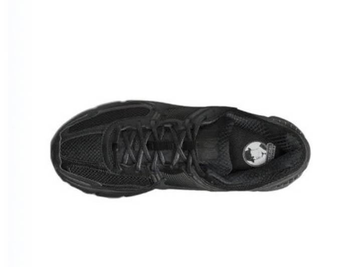 Nike Zoom Vomero 5 sneakers – non-slip, breathable, low-top, casual, unisex, black. — изображение 4