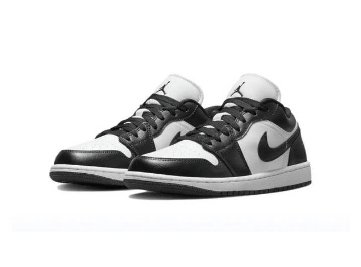 Jordan Air Jordan 1 "Panda" — stylish women's low-top retro leather sneakers. — изображение 3