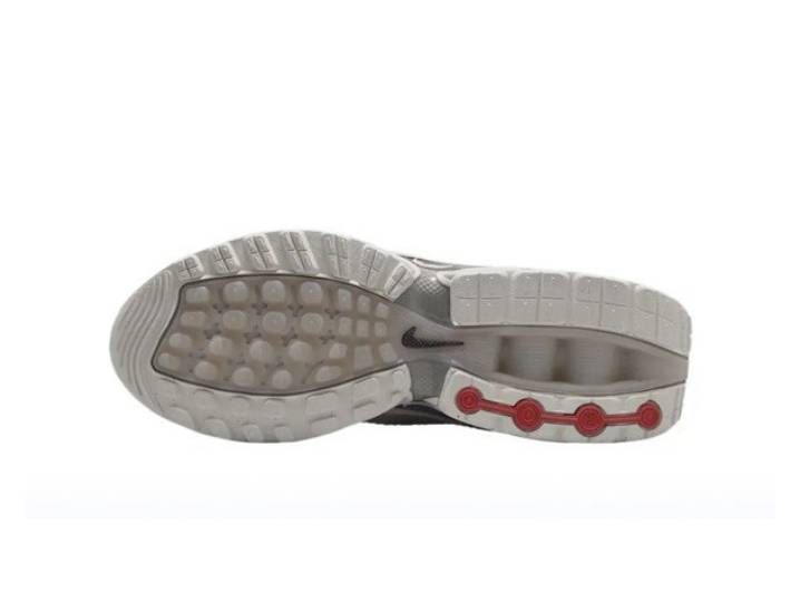 Men's Nike Air Max Dn low-top casual sneakers (grey/white) made of rubber and foam — изображение 2