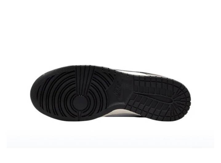 Nike Dunk Synthetic Leather "Next Nature" Low-Top Sneakers, Unisex, Brown, Black, and White — изображение 2