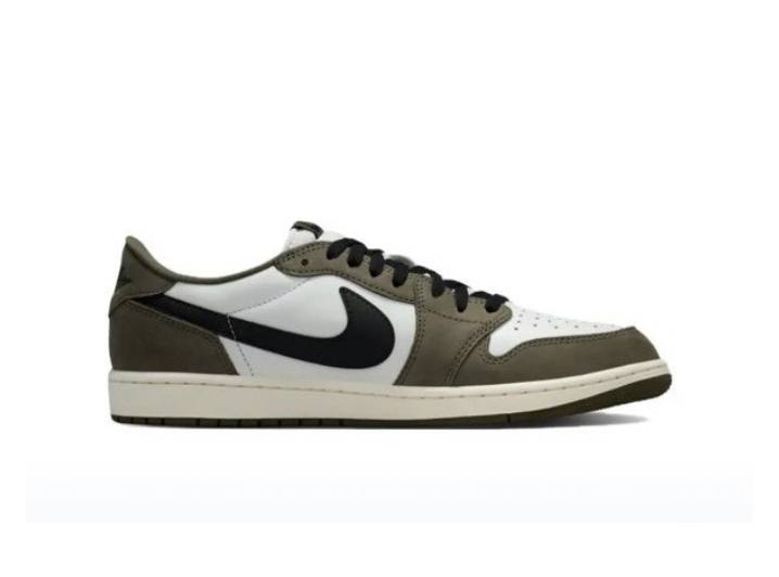 Men's Jordan Air Jordan 1 Low sneakers in the "Reverse Swoosh" — изображение 5