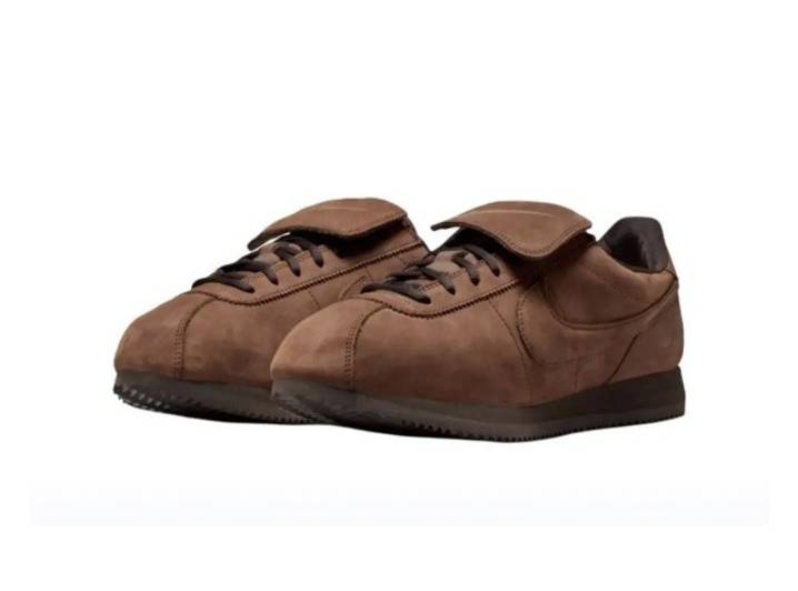 Nike Cortez LEATHER SE Comfortable and Soft Casual Running Shoes, Unisex, Brown — изображение 4