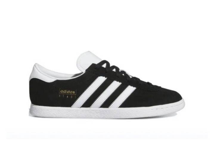Adidas Originals Stadt unisex low-top casual sneakers, black and white — изображение 2