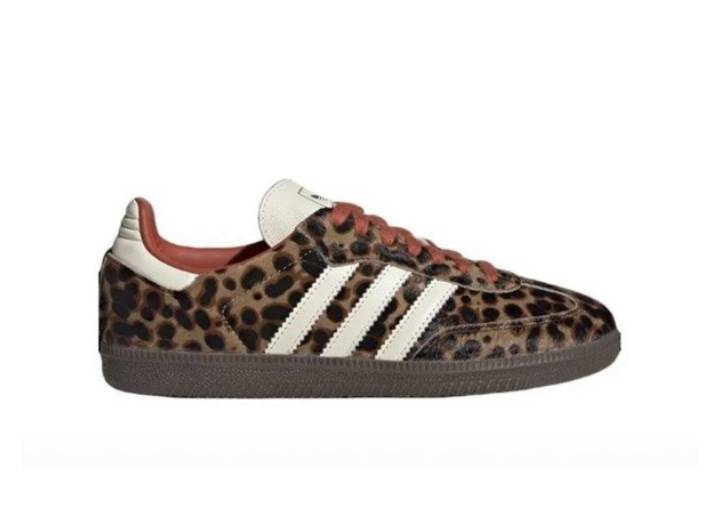 Аdidas Originals SAMBA OG Comfort Low-Top German Training Shoes, Women's, Brown — изображение 4