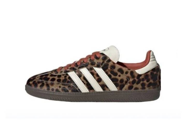 Аdidas Originals SAMBA OG Comfort Low-Top German Training Shoes, Women's, Brown