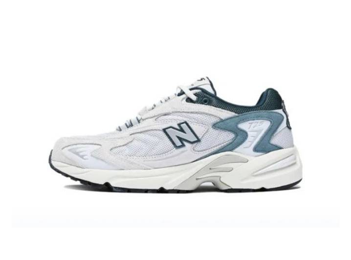 New Balance NB 725 men's sneakers: durable low-profile shoes for everyday wear and running.