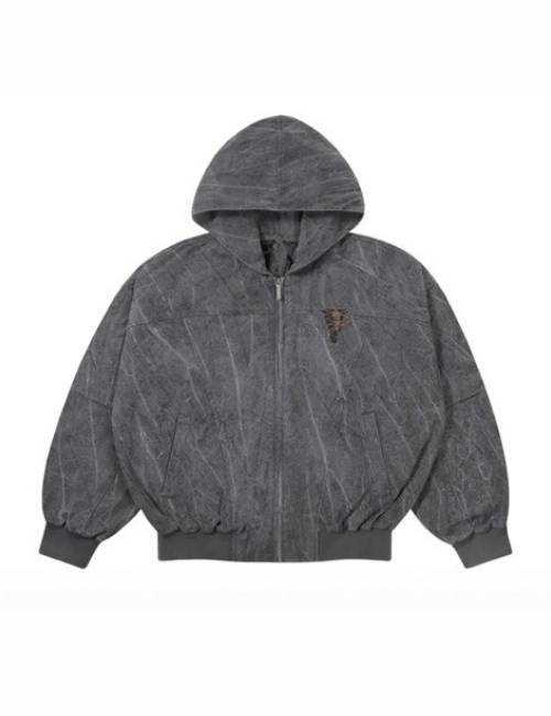 Unisex VLONE jacket featuring a large embroidered logo and a tree-branch pattern. — изображение 3