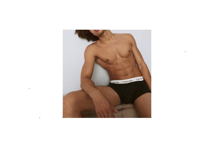 CALVIN KLEIN Logo Print Mid-Rise Boxer Shorts, Men's 3-Pack, Black and White 3-pack (black and white) — изображение 3