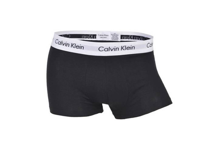 CALVIN KLEIN Logo Print Mid-Rise Boxer Shorts, Men's 3-Pack, Black and White 3-pack (black and white) — изображение 4