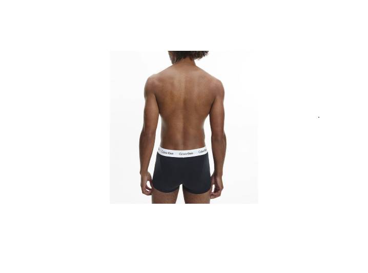 CALVIN KLEIN Logo Print Mid-Rise Boxer Shorts, Men's 3-Pack, Black and White 3-pack (black and white) — изображение 8