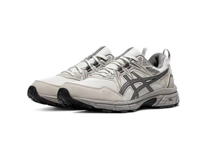 ASICS Gel-Venture 8 Comfortable Low-Top Trail Running Shoes (Men's, Grey) - Made of Fabric and Synthetic Leather, Durable, Breathable, and Supportive — изображение 5