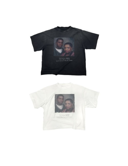 WANNA LAB SS25 Tribute to DONDA Retro: BoxyFit Washed Retro T-Shirt, Unisex Washed Black — изображение 3