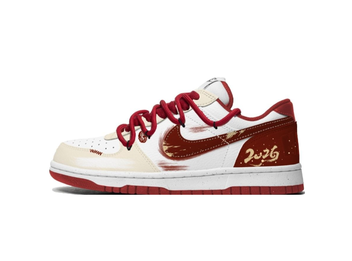 Nike Big Red Charm 2026 Men's Low-Top Sneakers (Limited Edition Gift Bag, Chinese New Year — Year of the Horse Special Release)