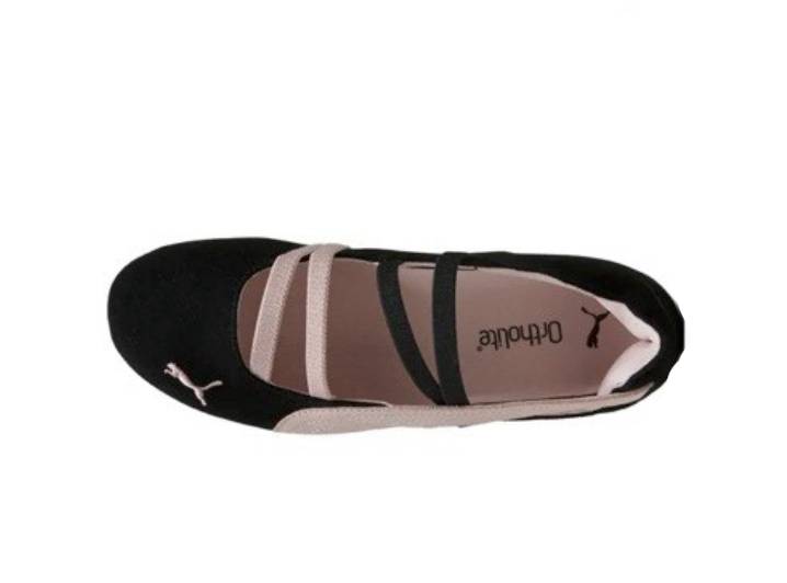 PUMA Speedcat women's ballet flats — Mary Jane style, black and pink — изображение 5
