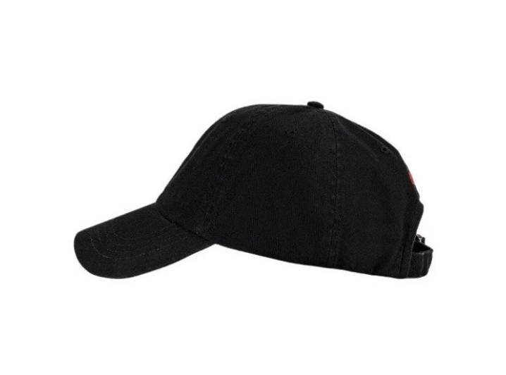 Polo Ralph Lauren Logo Embroidered Fashion Cotton Baseball Cap, Men's, Black — изображение 2