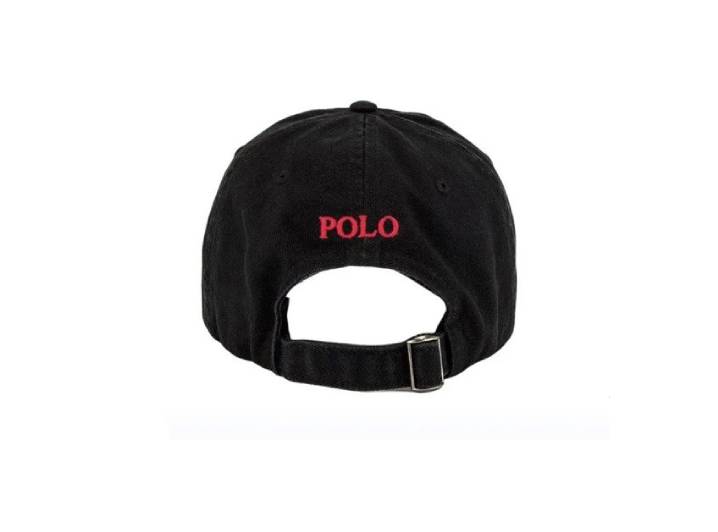 Polo Ralph Lauren Logo Embroidered Fashion Cotton Baseball Cap, Men's, Black — изображение 3