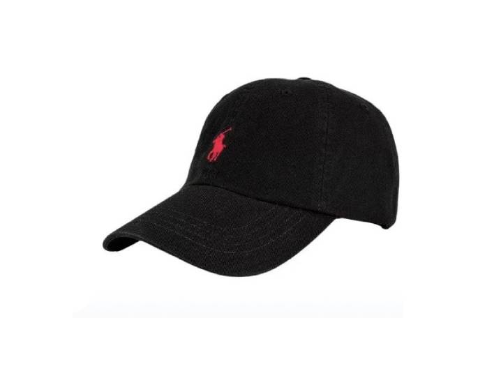 Polo Ralph Lauren Logo Embroidered Fashion Cotton Baseball Cap, Men's, Black