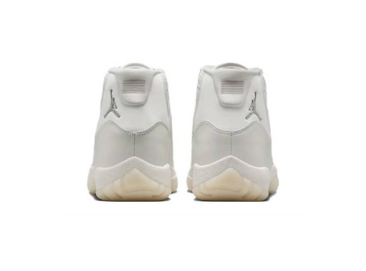 Jordan Air Jordan 11 RETRO Pearl Lightweight Cushioned Mid-Top Retro Basketball Shoes Women's Pearl White — изображение 4