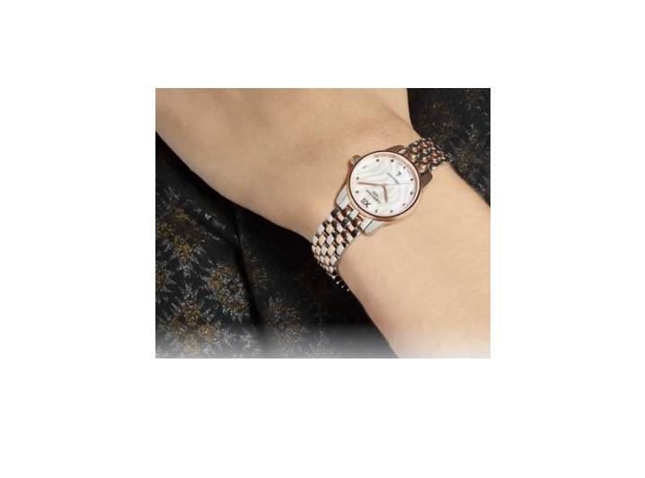 Women's Swiss CERTINA Starry Night watch with a quartz movement, 100-meter water resistance, and PVD coating. — изображение 2