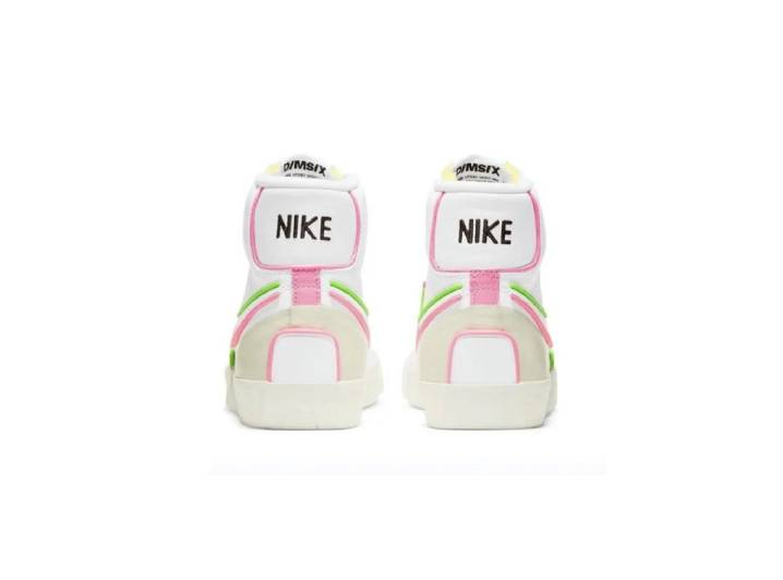 Nike Blazer 77 Infinite Synthetic Leather Gatorade Fit Mid-Top Sneakers Women's White/Red/Green — изображение 4