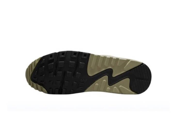Nike Air Max 90 "Neutral Olive" Comfortable and Versatile Low-Top Training Running Shoes Men's White, Brown, and black — изображение 2