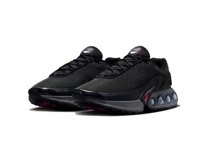 Nike Air Max Dn Comfortable and Versatile Low-Top Casual Running Shoes, Unisex, Black — изображение 3