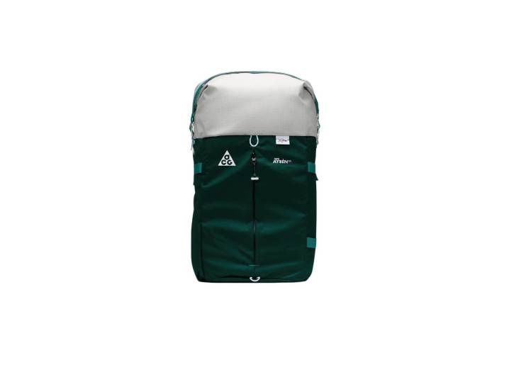 Nike Fashionable Large-Capacity Polyester Backpack, Regular Size, Men's, Green