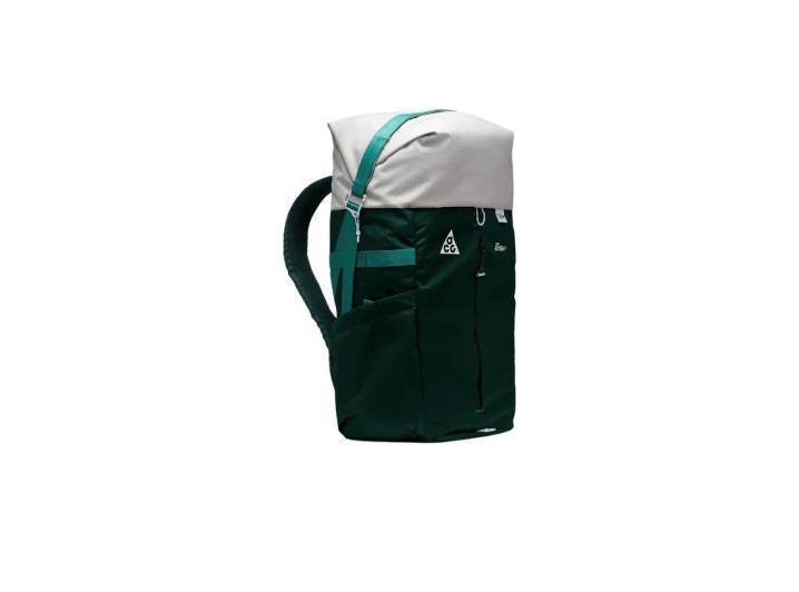 Nike Fashionable Large-Capacity Polyester Backpack, Regular Size, Men's, Green — изображение 5