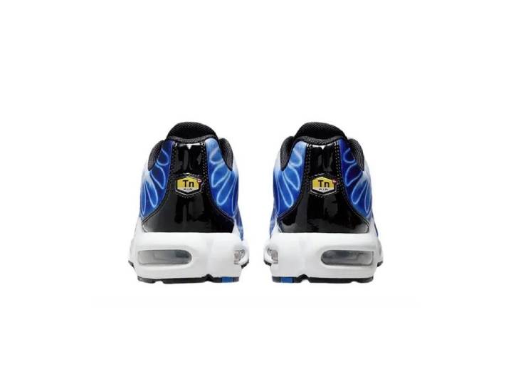 Nike Air Max Plus "Light Photography" Comfortable Fitness Running Shoes Men's Blue Black and White — изображение 5