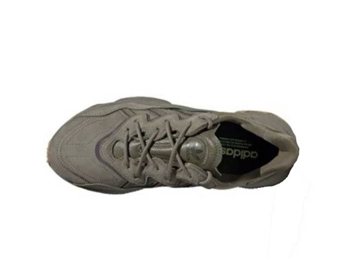 Аdidas originals Ozweego trace cargo mesh TPU suede sports low-top Casual Shoes, Unisex, Olive Green — изображение 5