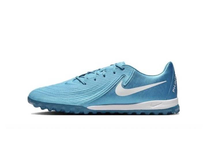 Nike Phantom GX 2 Academy Sports Synthetic Men's Blue Soccer Boots for Grass Fields
